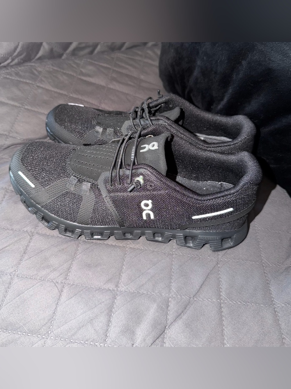 On Running Cloud Mens Running Shoes - Black